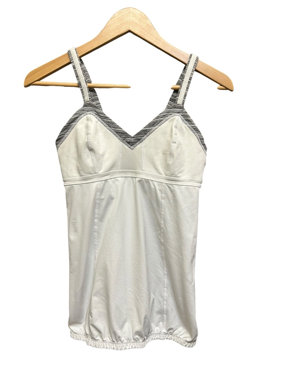 Lululemon White Tank Top Size 8